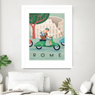 Visit Rome Vintage Art by Martin Wickstrom on GIANT ART