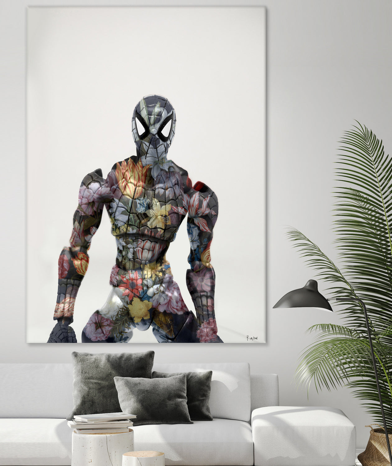 Botanical Spiderman by Caterina Lo Cicero  on GIANT ART