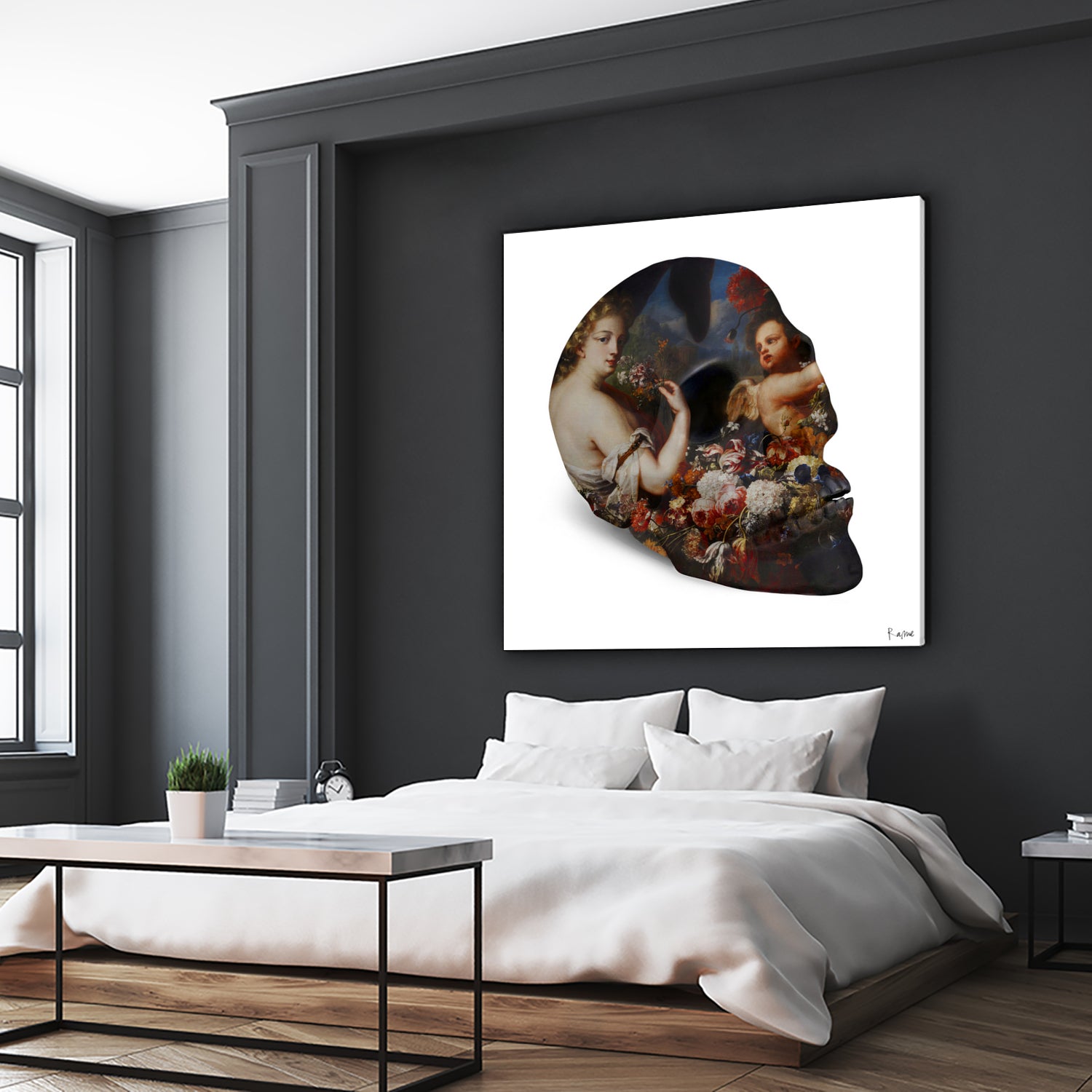 Skull by Caterina Lo Cicero  on GIANT ART