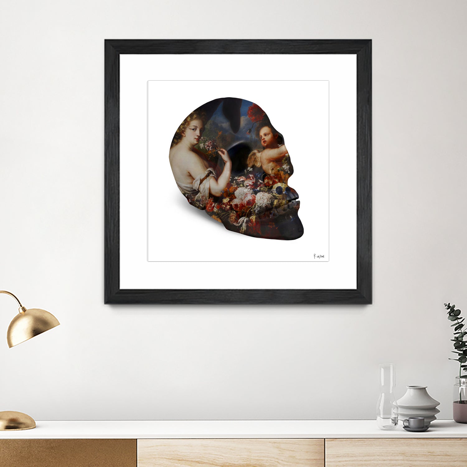 Skull by Caterina Lo Cicero  on GIANT ART