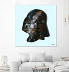 Floral Darth by Caterina Lo Cicero  on GIANT ART