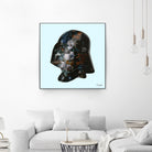 Floral Darth by Caterina Lo Cicero  on GIANT ART