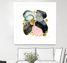 Pebble Abstract by SpaceFrog Designs on GIANT ART - gold shapes