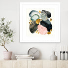 Pebble Abstract by SpaceFrog Designs on GIANT ART - gold shapes