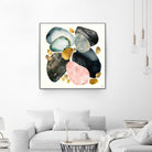 Pebble Abstract by SpaceFrog Designs on GIANT ART - gold shapes