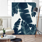 Banana Leaves Green Blue Vibes #2 #tropical #decor #art by Anita's & Bella's Art on GIANT ART