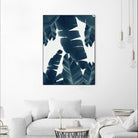 Banana Leaves Green Blue Vibes #2 #tropical #decor #art by Anita's & Bella's Art on GIANT ART