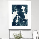 Banana Leaves Green Blue Vibes #2 #tropical #decor #art by Anita's & Bella's Art on GIANT ART