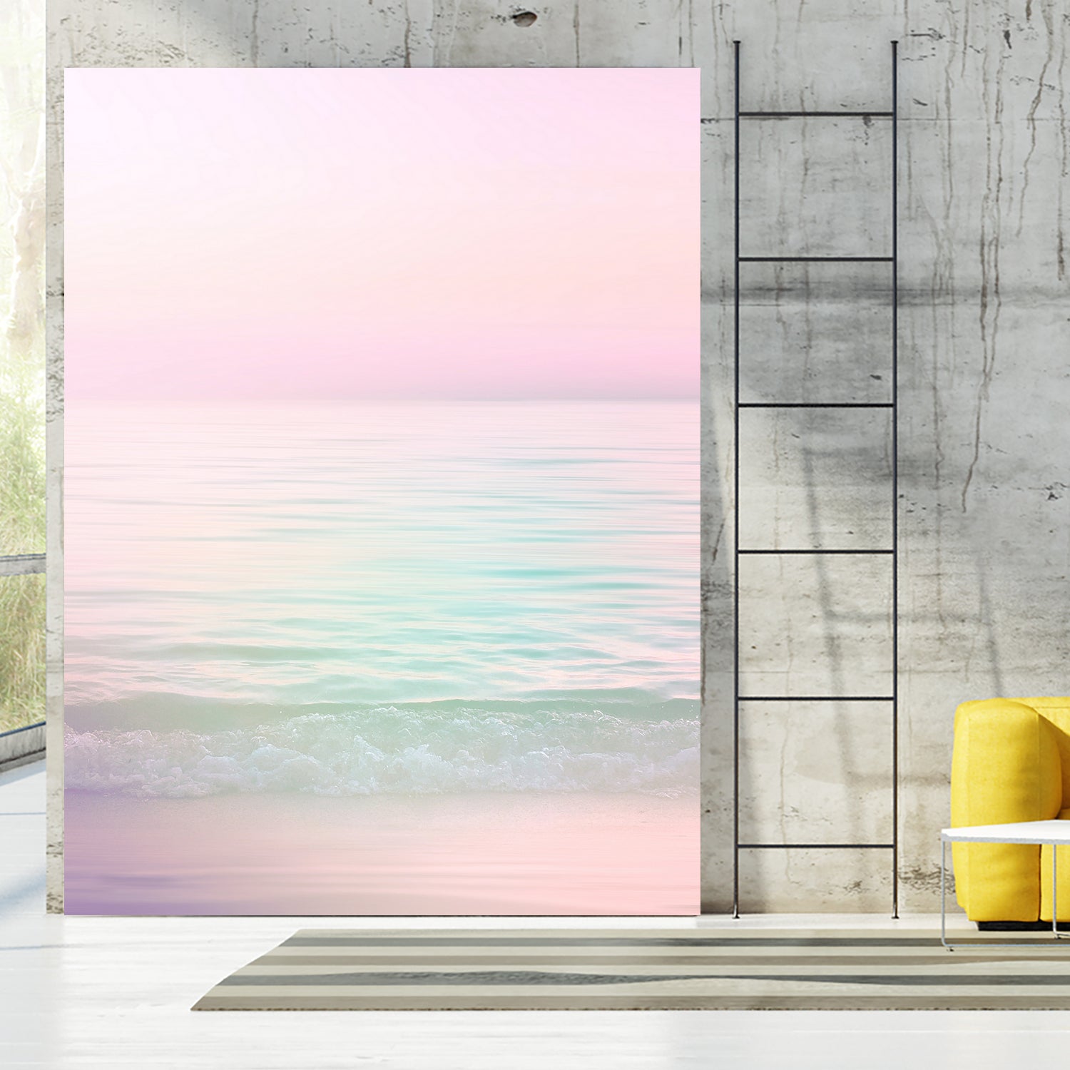 Day Dreamer by 83 orangs on GIANT ART - pink coastal