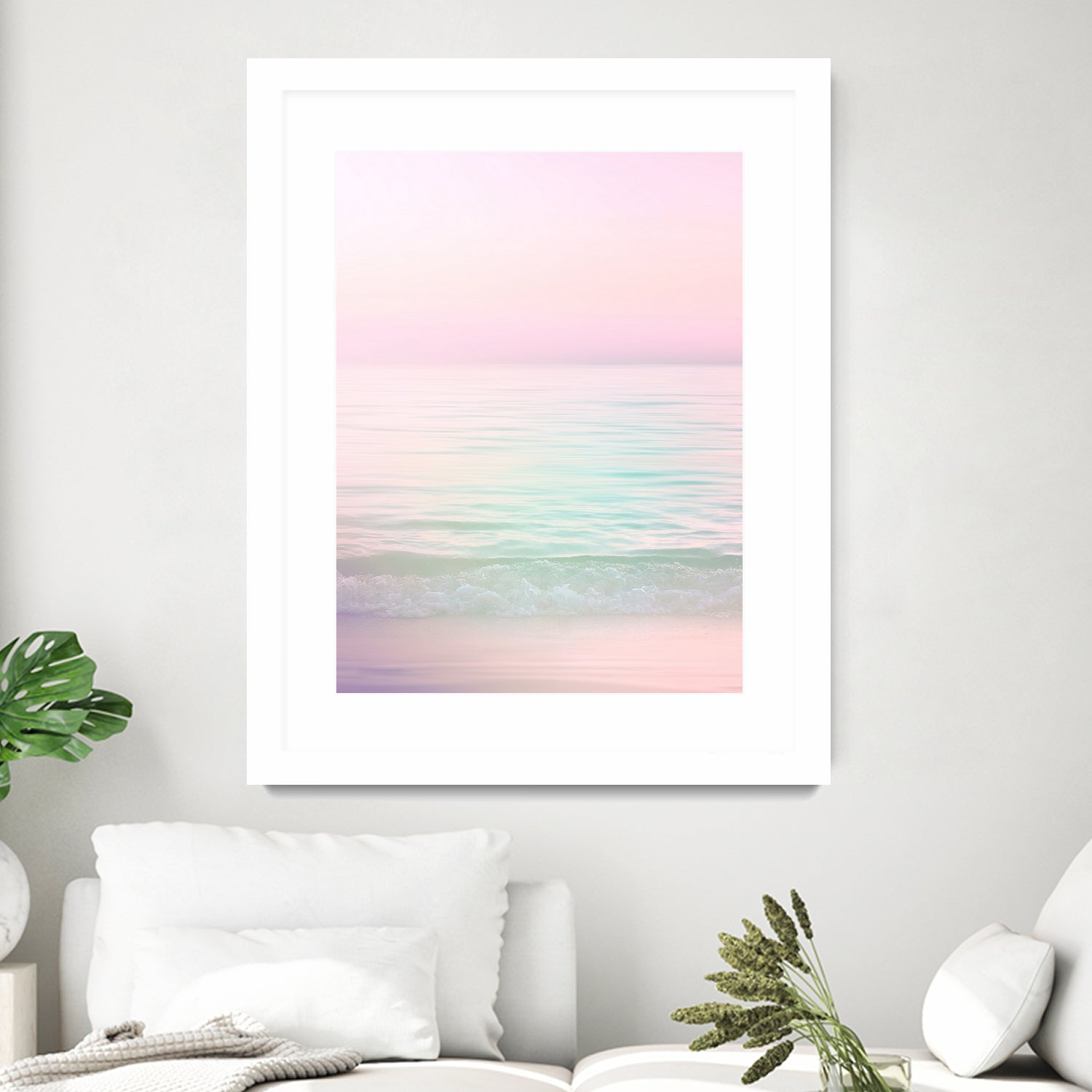 Day Dreamer by 83 orangs on GIANT ART - pink coastal