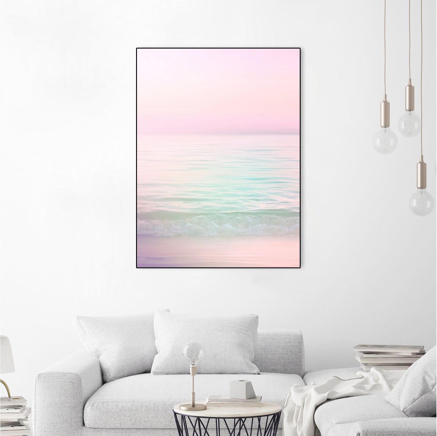 Day Dreamer by 83 orangs on GIANT ART - pink coastal