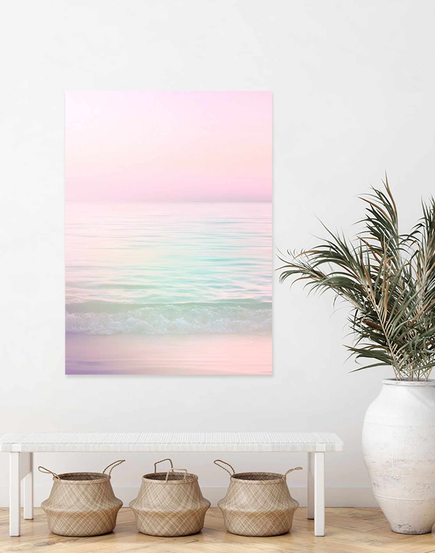 Day Dreamer by 83 orangs on GIANT ART - pink coastal