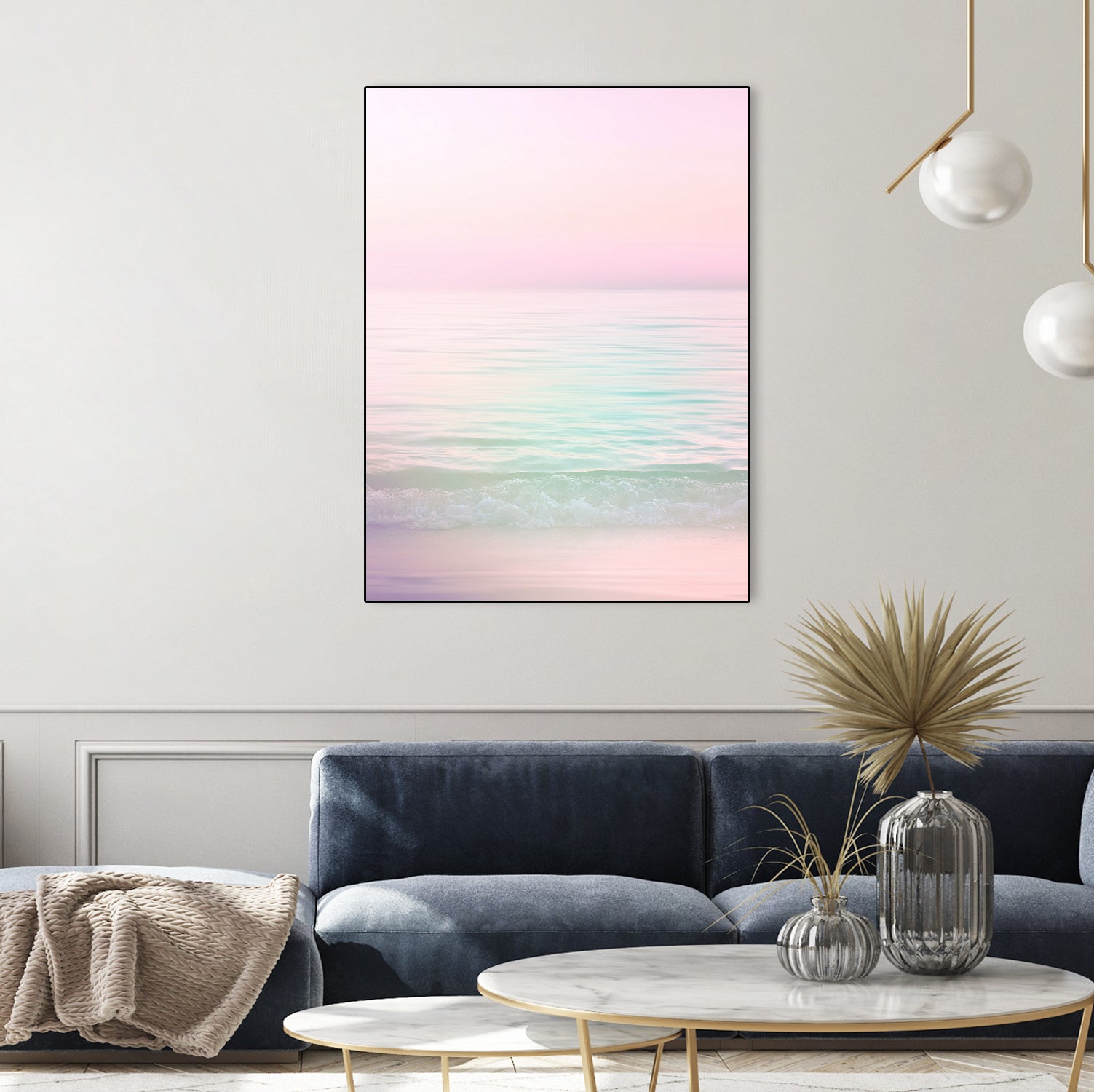 Day Dreamer by 83 orangs on GIANT ART - pink coastal