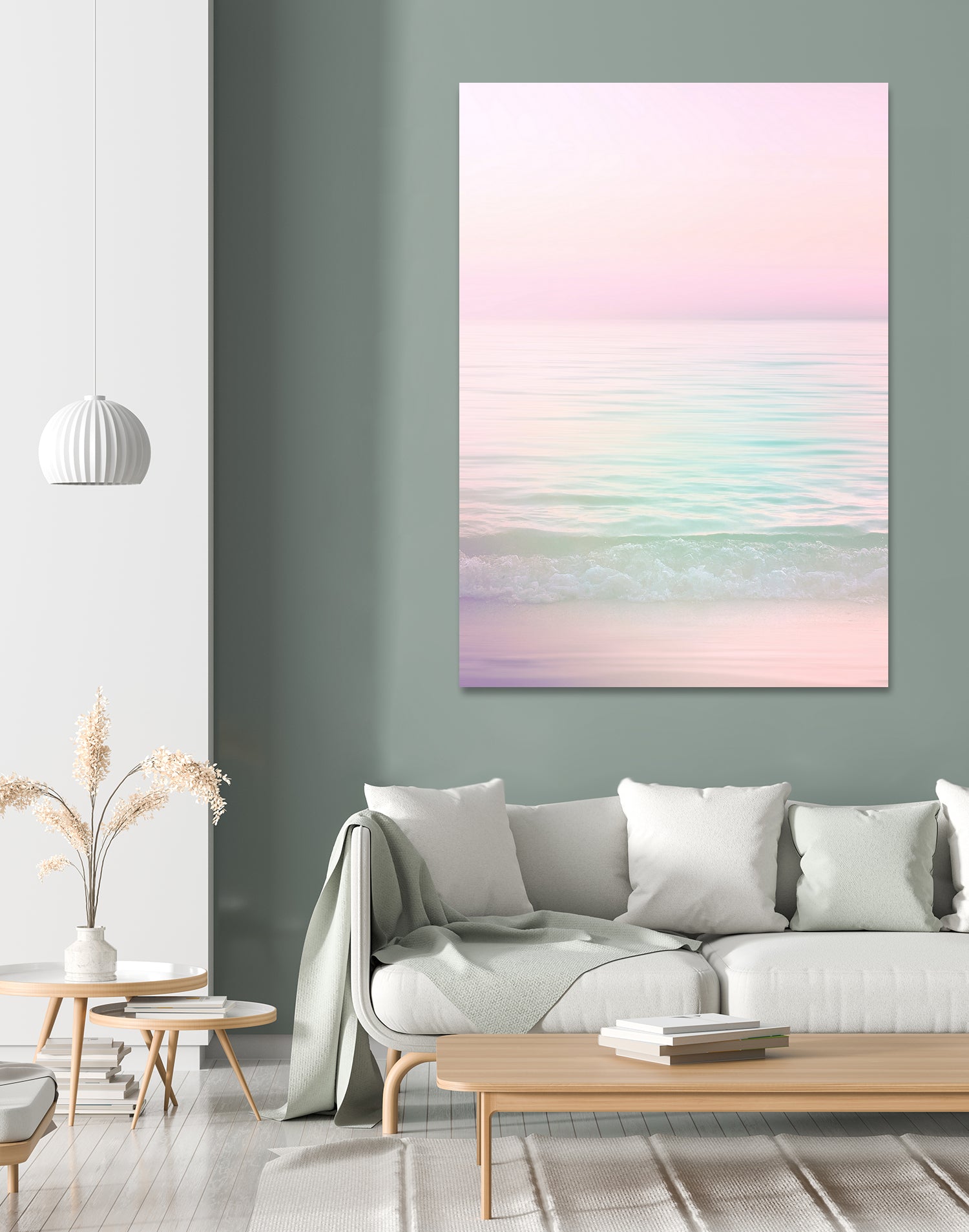 Day Dreamer by 83 orangs on GIANT ART - pink coastal