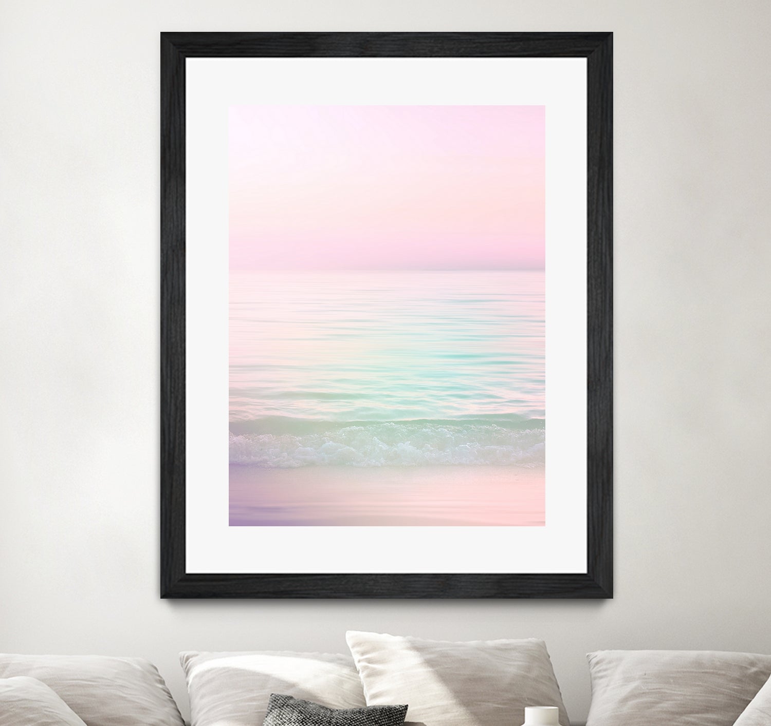 Day Dreamer by 83 orangs on GIANT ART - pink coastal