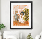 House Guest by 83 oranges on GIANT ART - brown digital