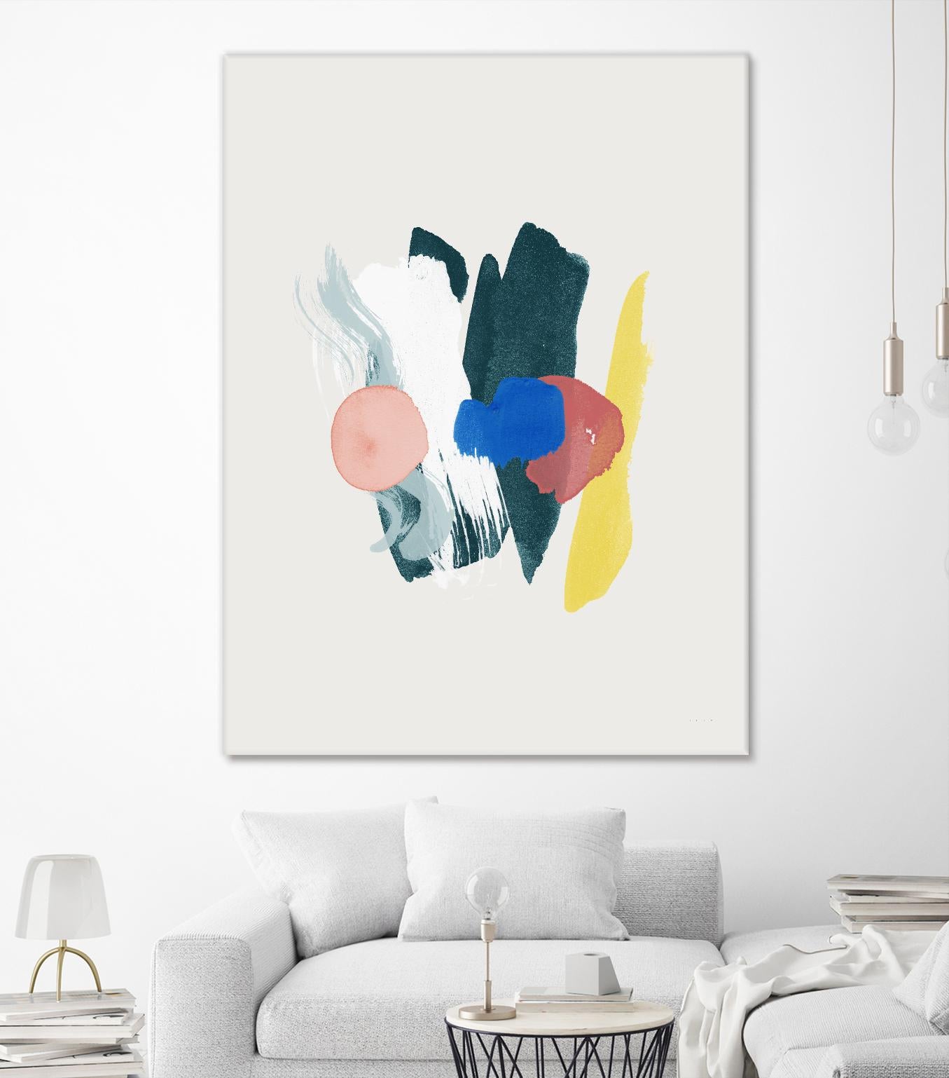 Euphoria by LEEMO on GIANT ART - pink abstract