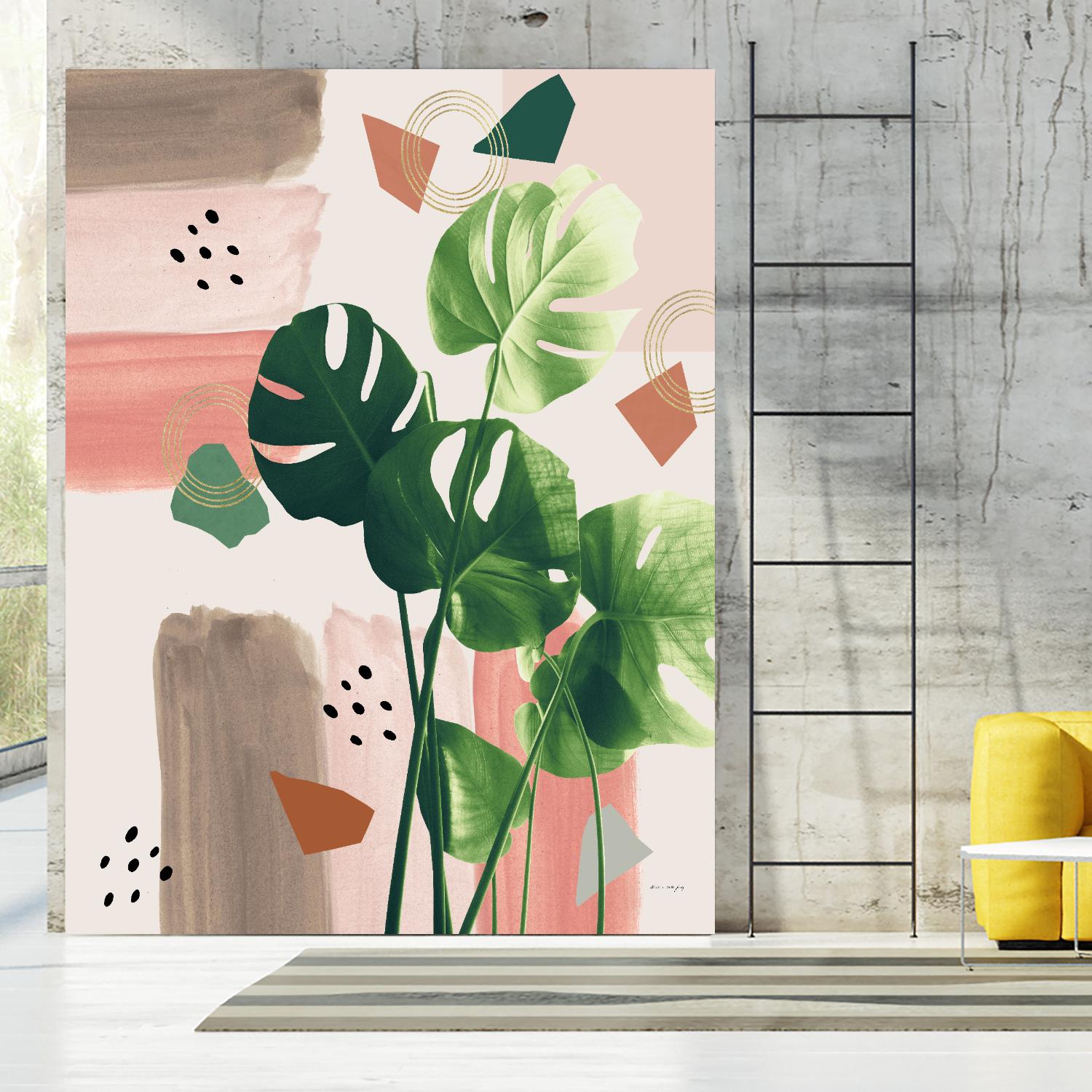 Monstera Summer Glam #1 #tropical #decor #art by Anita's & Bella's Art on GIANT ART