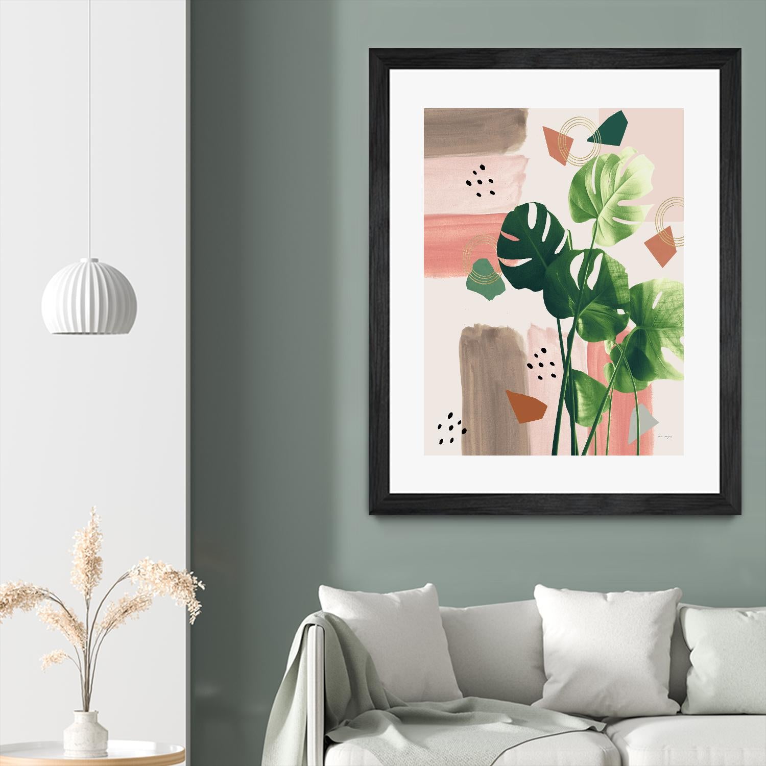 Monstera Summer Glam #1 #tropical #decor #art by Anita's & Bella's Art on GIANT ART