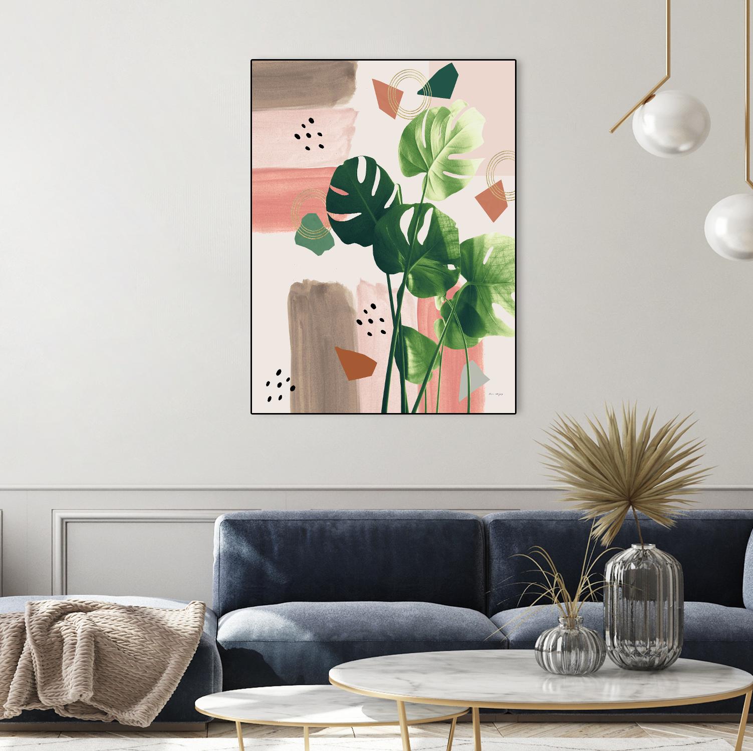 Monstera Summer Glam #1 #tropical #decor #art by Anita's & Bella's Art on GIANT ART