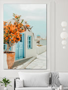 Greece Airbnb by 83 oranges on GIANT ART - orange digital greece