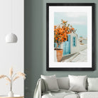 Greece Airbnb by 83 oranges on GIANT ART - orange digital greece