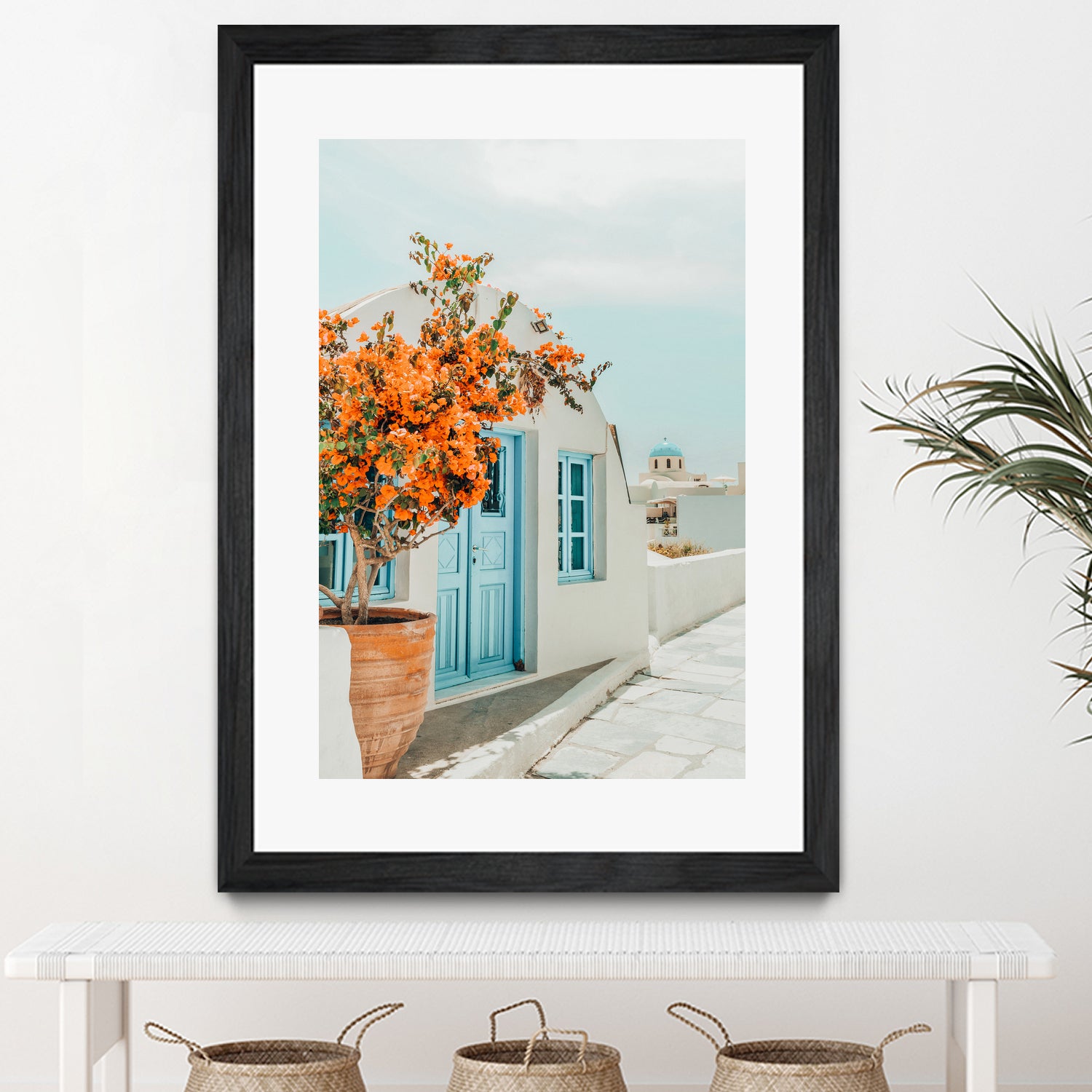 Greece Airbnb by 83 oranges on GIANT ART - orange digital greece