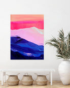 Hot Pink Morning by Sarah Capps on GIANT ART