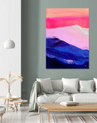 Hot Pink Morning by Sarah Capps on GIANT ART