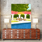 Tiger Vacay by 83 Oranges on GIANT ART - orange digital