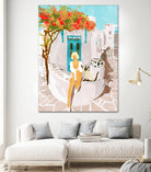 Greek Vacay by 83 Orange on GIANT ART - orange costal vacation