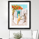 Greek Vacay by 83 Orange on GIANT ART - orange costal vacation