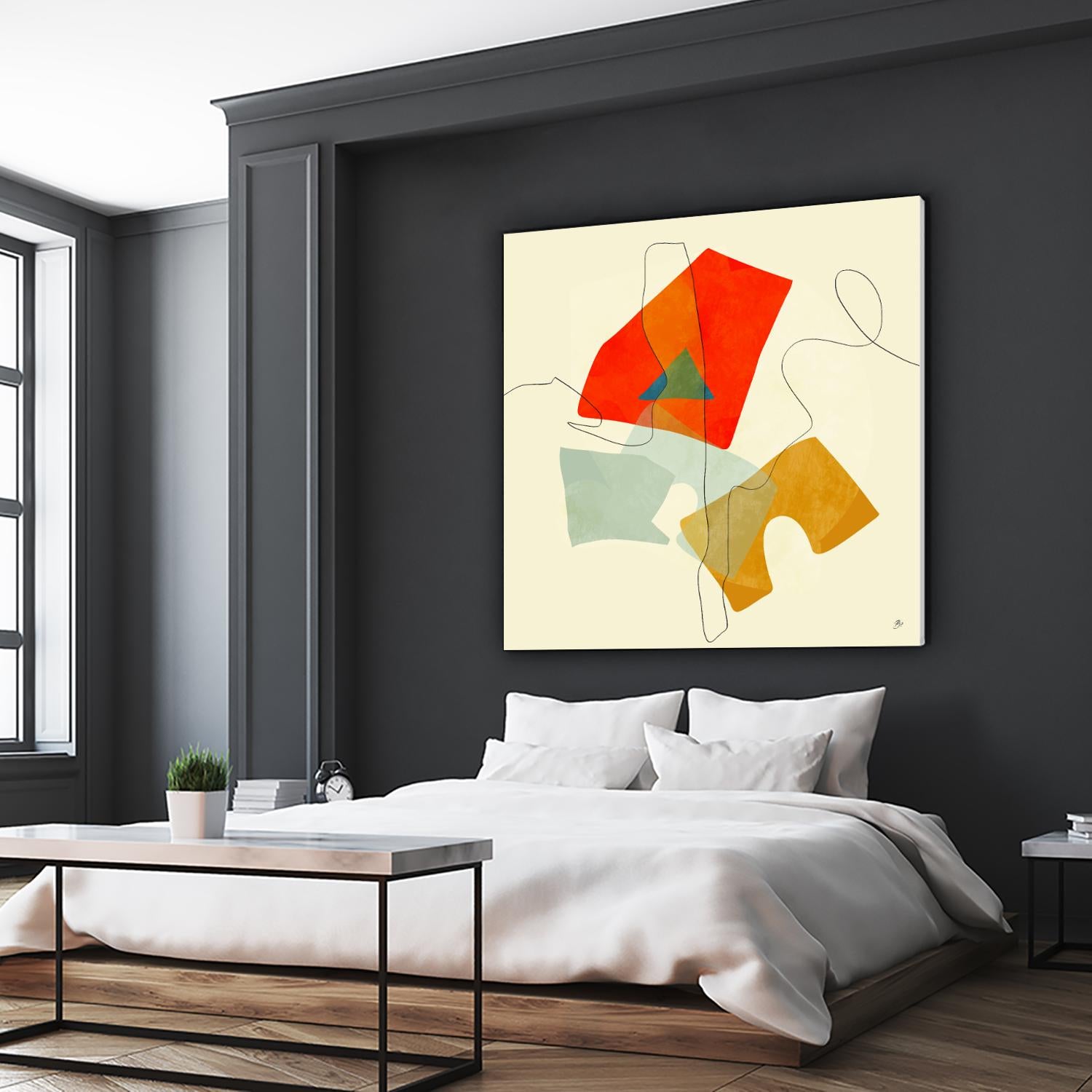 mid century geometric by Ana Rut Bre on GIANT ART