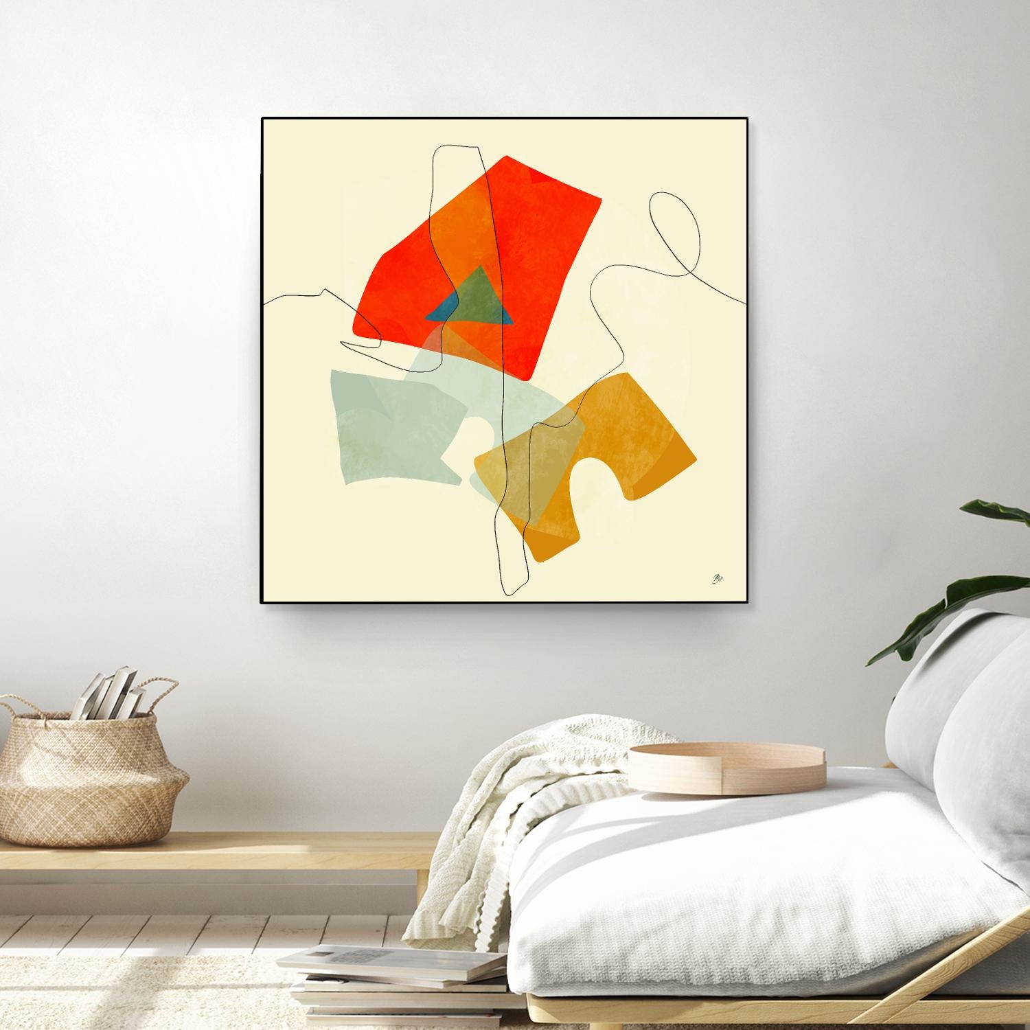 mid century geometric by Ana Rut Bre on GIANT ART