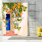 Wherever you go, go with all your heart by 83 Oranges on GIANT ART - orange digital