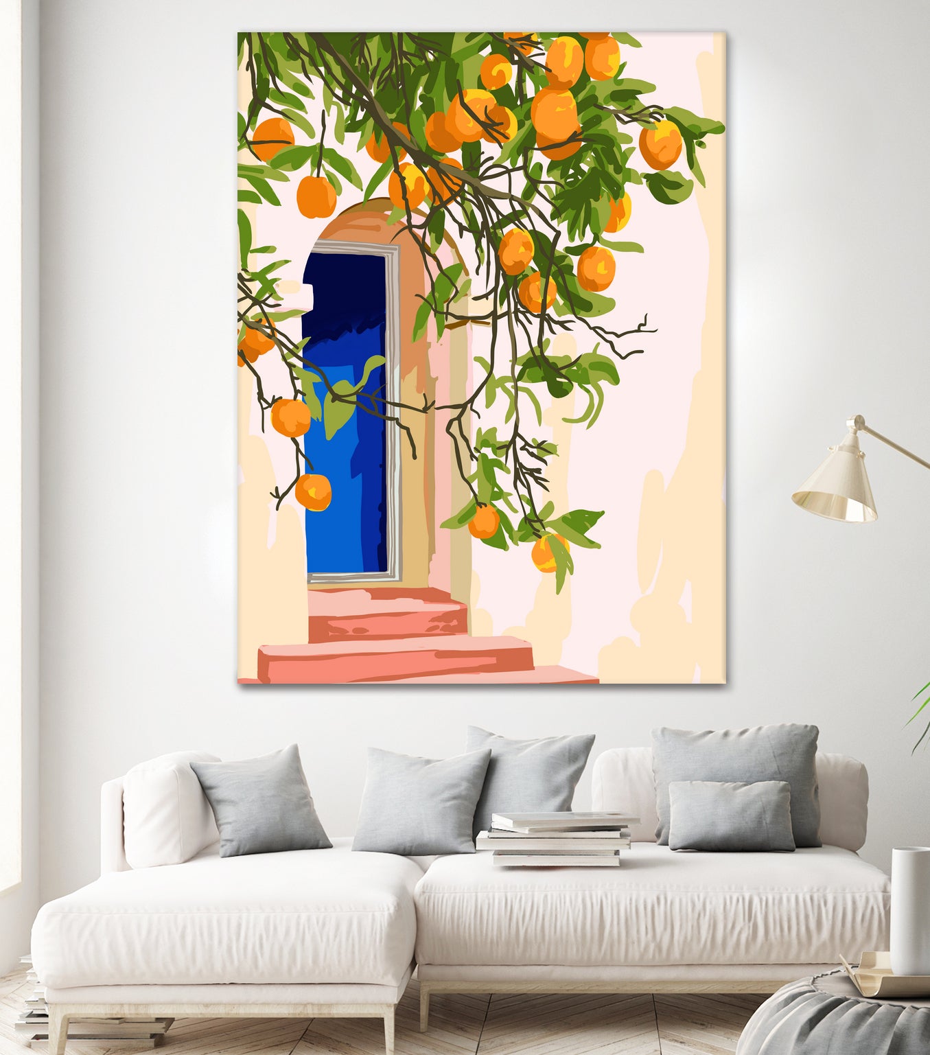 Wherever you go, go with all your heart by 83 Oranges on GIANT ART - orange digital