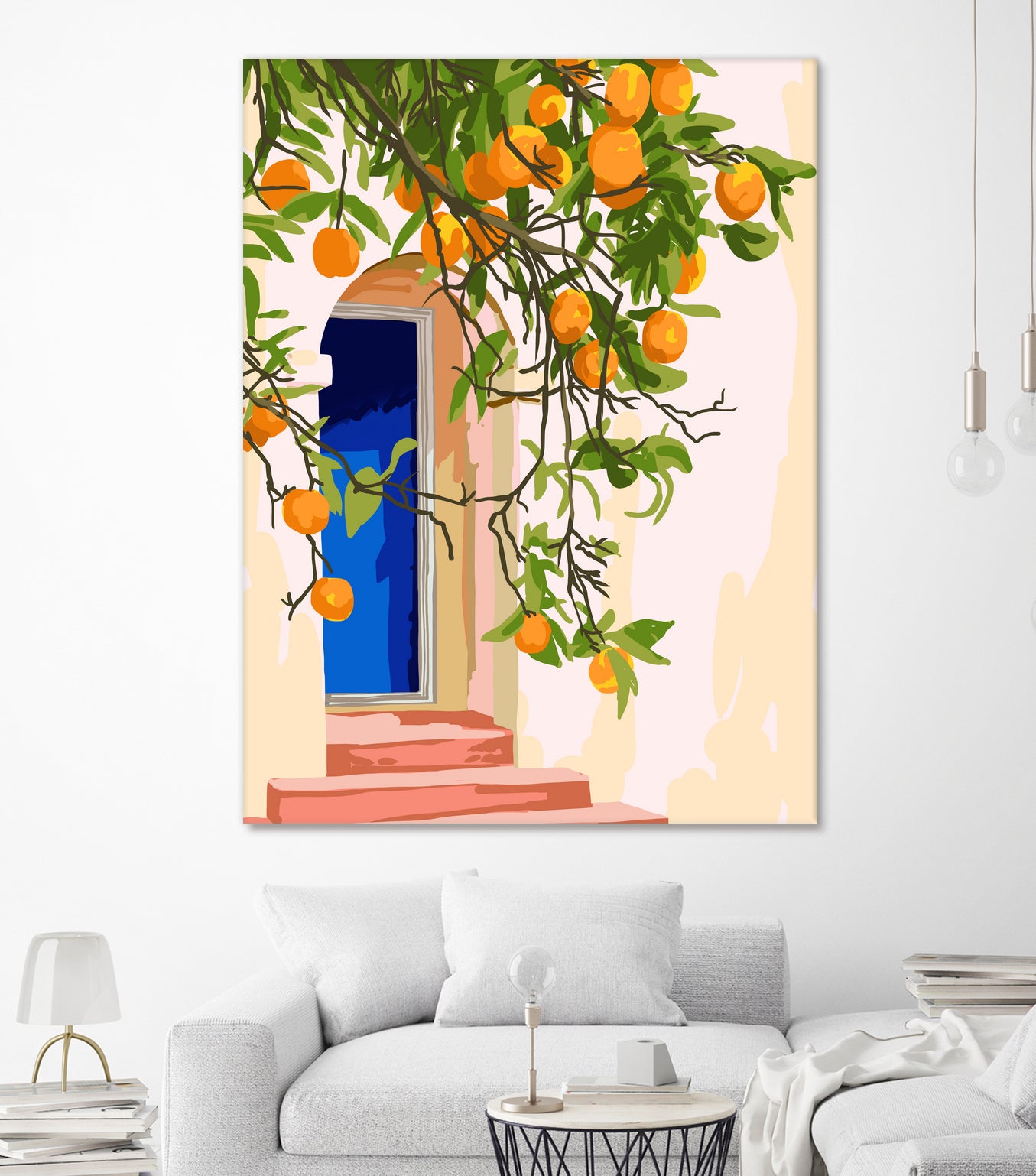 Wherever you go, go with all your heart by 83 Oranges on GIANT ART - orange digital