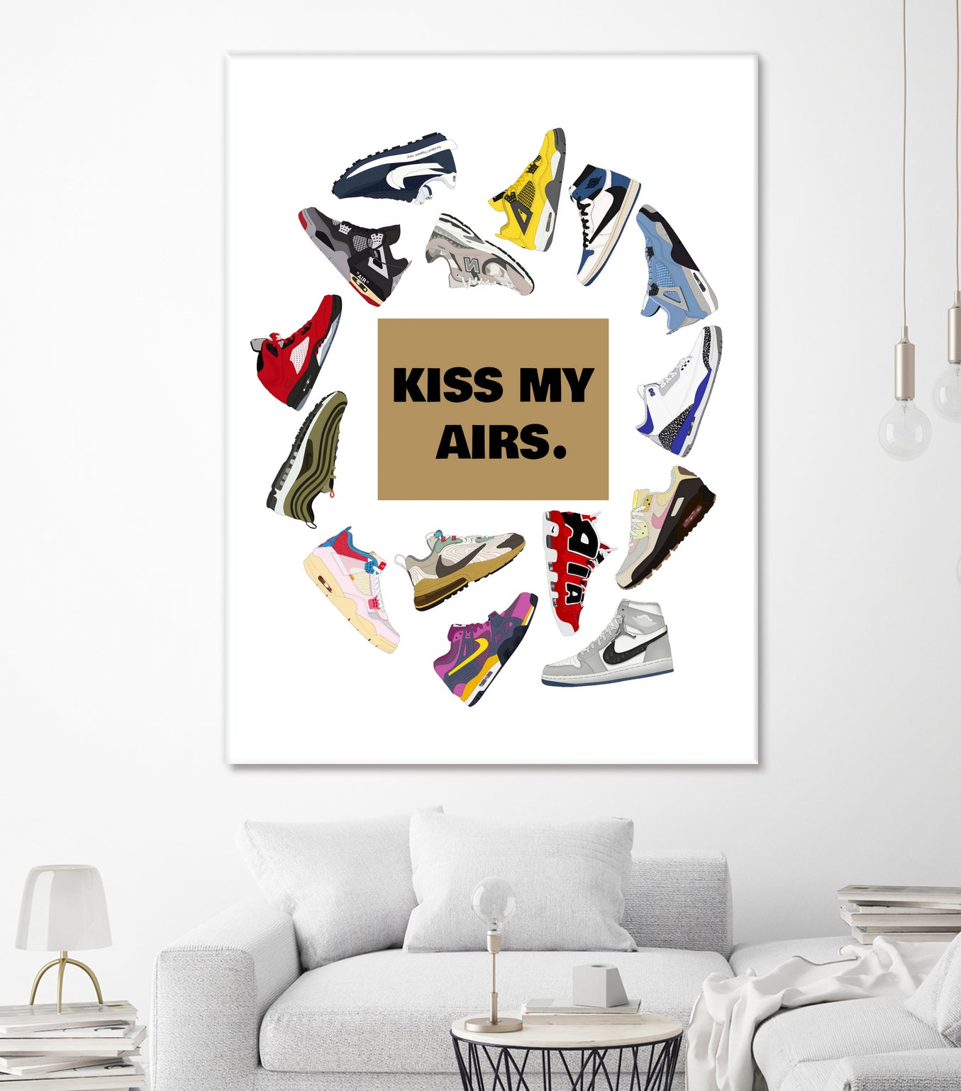 All Jordan - Kiss My Airs by Yanuar Ahmat on GIANT ART