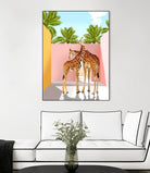 Giraffe Villa by 83 oranges on GIANT ART - multi digital giraffe