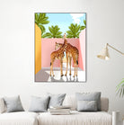 Giraffe Villa by 83 oranges on GIANT ART - multi digital giraffe