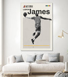 Lebron Classic by E. Qui on GIANT ART