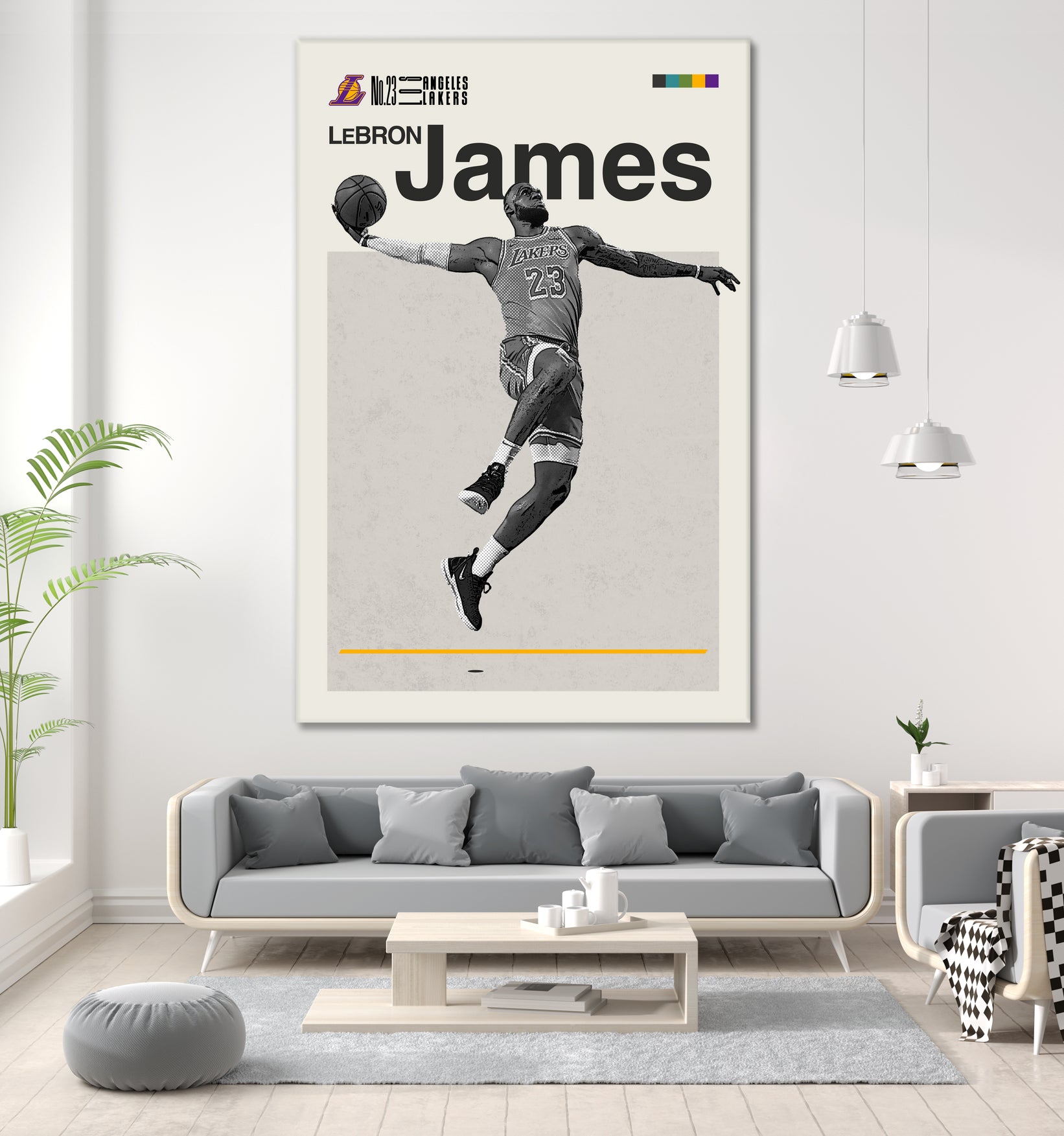 Lebron Classic by E. Qui on GIANT ART