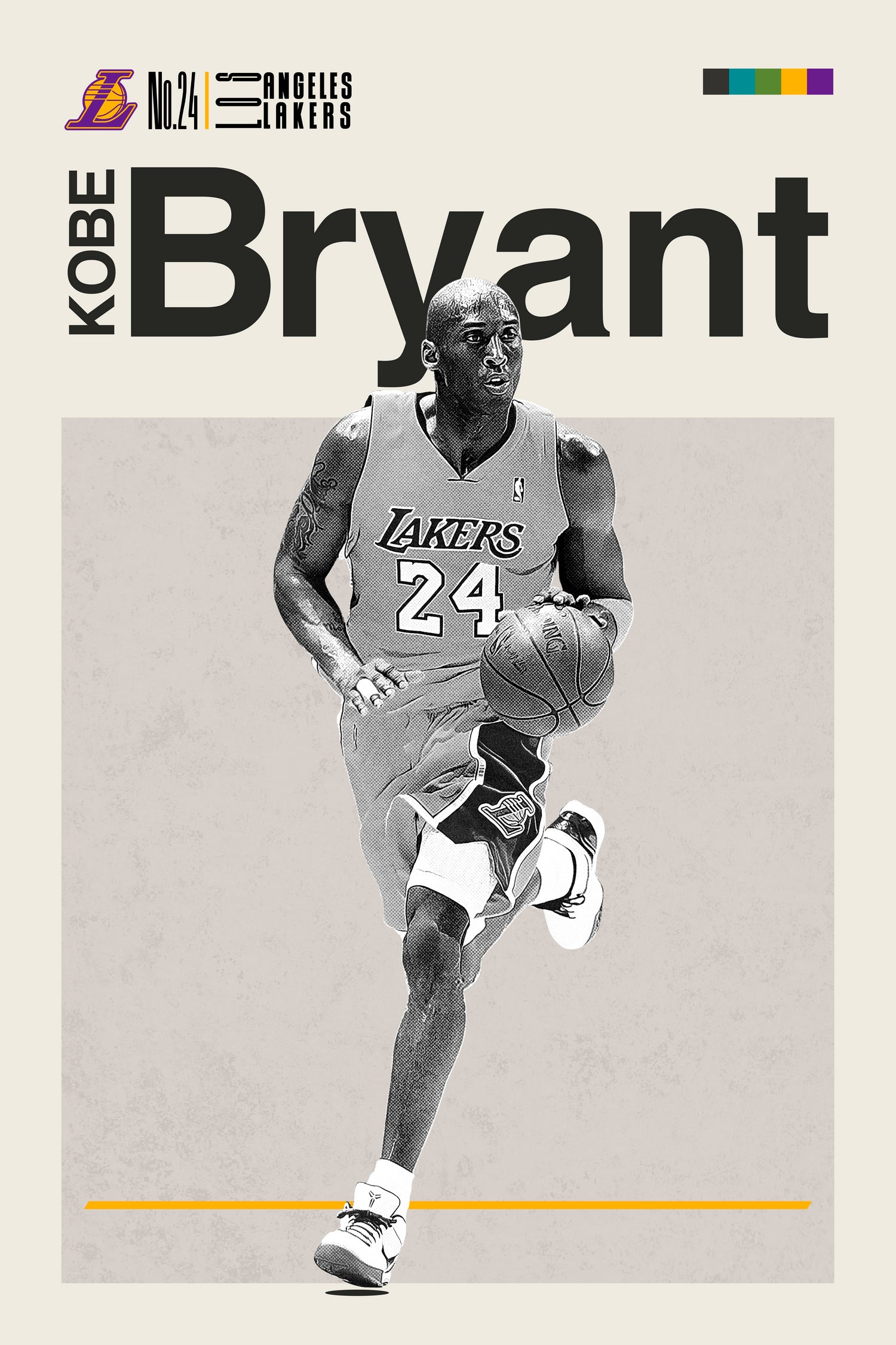 Kobe Bryant Classics by E. Qui on GIANT ART