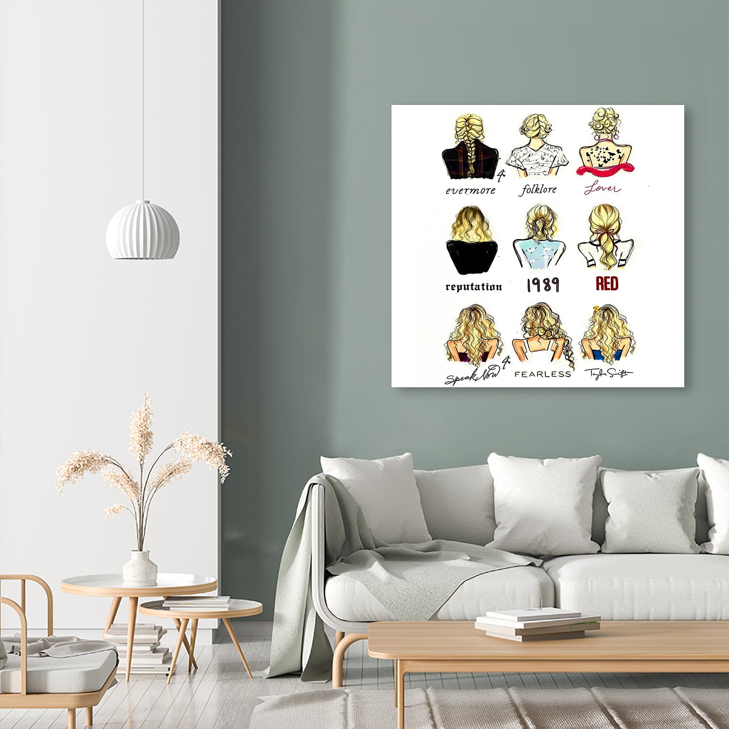 Taylor Swift Full Albums Poster by The Joker on GIANT ART