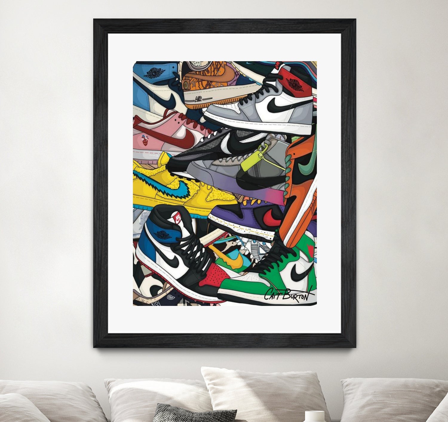 air jordan by AJS on GIANT ART