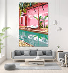 Vacay Villa by 83 oranges on GIANT ART - pink digital pool