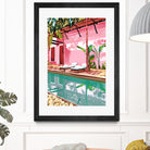 Vacay Villa by 83 oranges on GIANT ART - pink digital pool