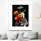 Astronaut with Flowers by Edson Ramos on GIANT ART