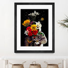 Astronaut with Flowers by Edson Ramos on GIANT ART