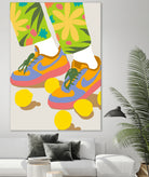 Easy Peasy Lemon Squeezy by 83 oranges on GIANT ART - orange digital rollerskates